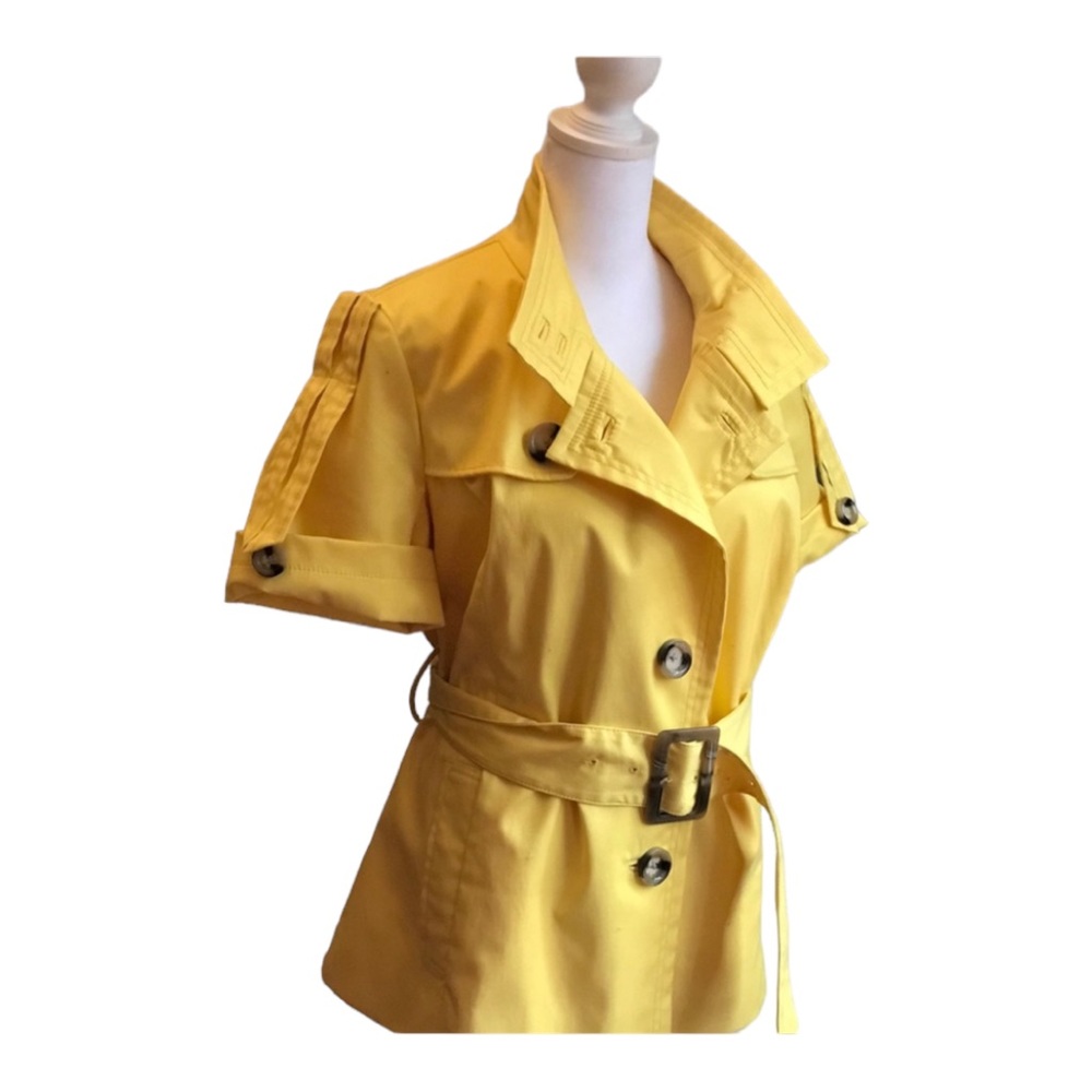 PETER NYGARD Tunic length Gold Safari Jacket with a Slight shimmer SZ 8